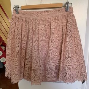Dainty Pink Xhilaration Skirt